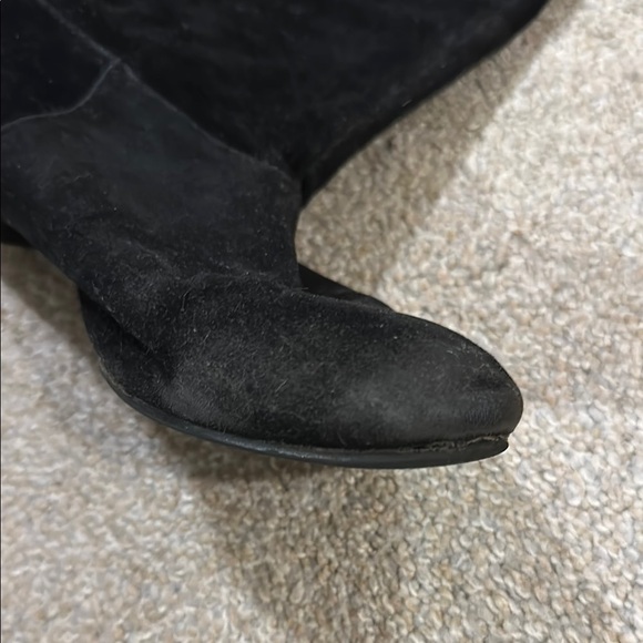 Breckelles Black Tall Pirate Style Two-Way Boots - Picture 5 of 8